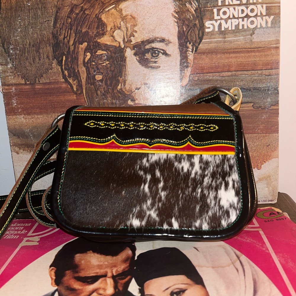 Guarnieleria Jerico Leather Hair Crossbody
